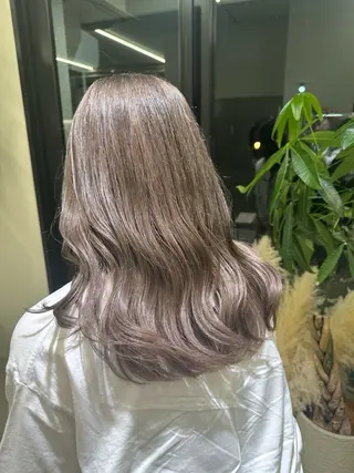 セミロング カラー NORTY所属・🌼柴田 梨夢🌼のヘアスタイル