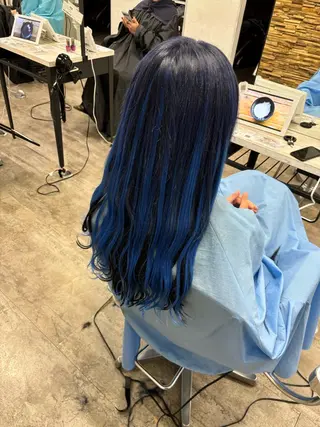 ロング ️❤️透明感カラー Yūka❤️のヘアスタイル