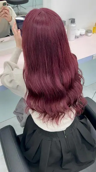 ロング カラー ヘアアレンジ ブリーチなしの達人 🌈KAITOのヘアスタイル