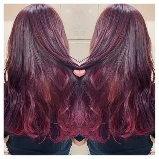 ロング カラー 村山 茉衣のヘアスタイル