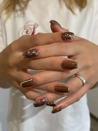 ネイル 8113 海外/y2k/韓国のネイルデザイン