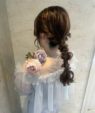 ロング ヘアアレンジ Reve  resort所属・美髪× ヘアセット✨Araiのヘアスタイル