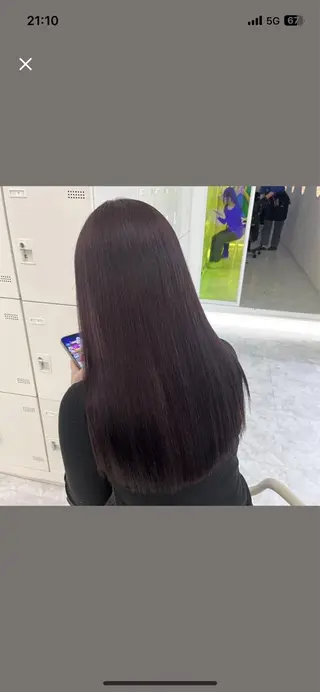 ロング カラー 🤍透明感推しカラー 🤍yui‪💞✨のヘアスタイル