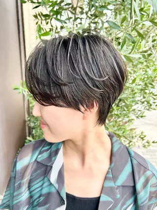 ショート FELIZA所属・似合わせの達人🔥 石川就平のヘアスタイル