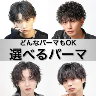 メンズ メンズ専門店🔥 BLUCK 2ndのヘアスタイル