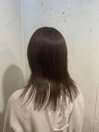 ミディアム カラー 渡邊 陽大のヘアスタイル