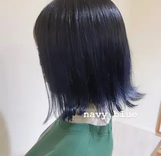 ミディアム カラー 顔周りレイヤー 🎀マリノのヘアスタイル