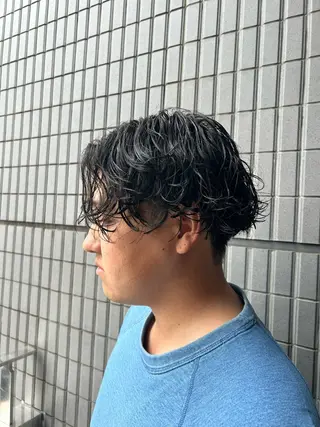 パーマ メンズ 横浜カラー/パーマ/ SAKI💫のヘアスタイル