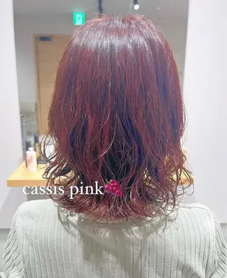 カラー MINX The pass所属・透明感ケアカラー/ レイヤー/ryokaのヘアスタイル