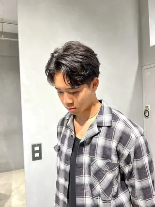 パーマ メンズ メンズカット松戸/韓 国/メンズパーマ航太のヘアスタイル