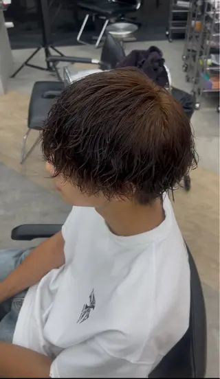 メンズ 🌀ソヘル/シャドウ ✨/メンズパーマ/栄のヘアスタイル