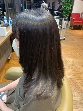 セミロング カラー ショートカット🧸 ごとうさなのヘアスタイル