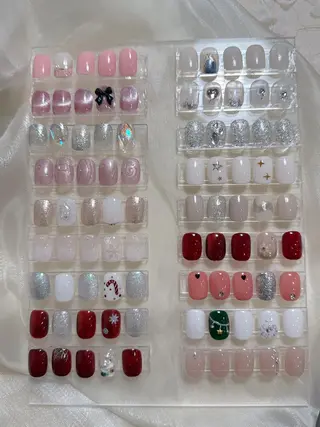 ネイル 🎀も ものネイルデザイン