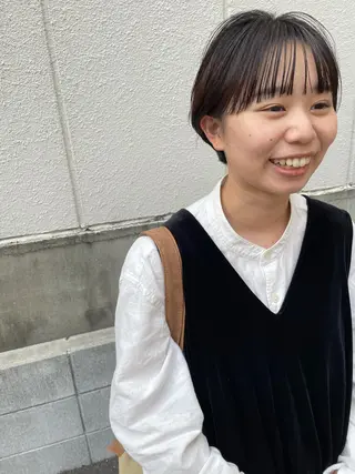 ショート さの あやねのヘアスタイル