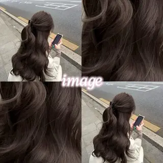 カラー 盛れヘア🪽 /miyu🎀のヘアスタイル