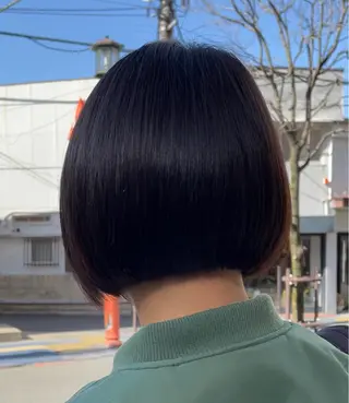 ミディアム カラー 古指 匠巳のヘアスタイル