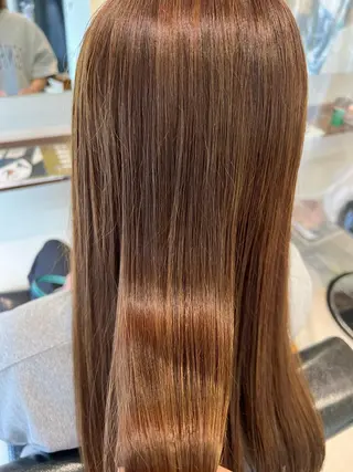 ロング カラー Rely 美空のヘアスタイル