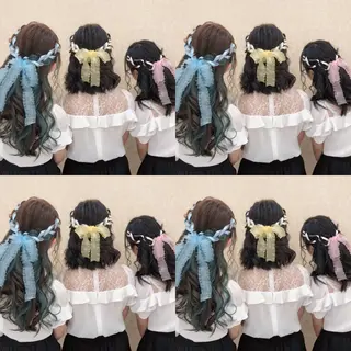 セミロング ヘアアレンジ 🌷MAYU 🌷のヘアスタイル