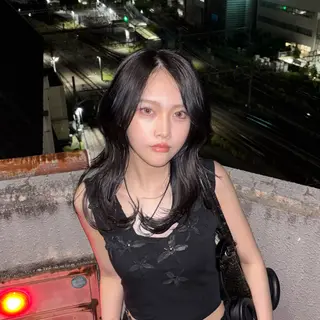 セミロング カラー AMRITA omotesando所属・艶ｶﾗｰ･:*個性派 ﾈｲﾙ🦋mire-のネイルデザイン