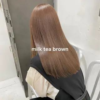 カラー 暖色カラー推し/ トヤエリコのヘアスタイル