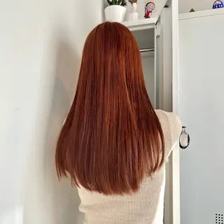 ロング カラー 韓国ボブ/レイヤー/ ハイトーン/まなみのヘアスタイル