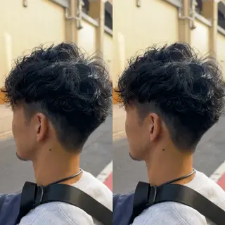 ショート パーマ メンズ 🌫️EARTH 【タツキ】🌫️のヘアスタイル