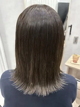 セミロング カラー ハイトーン/韓国風/ 艶髪/吉祥寺のヘアスタイル