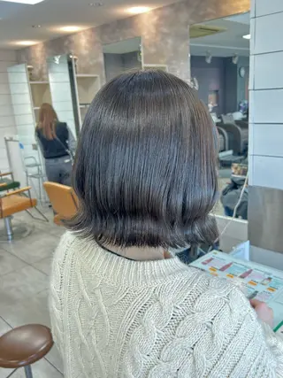 ミディアム 🫧艶髪カラー🫧 森本くるみのヘアスタイル