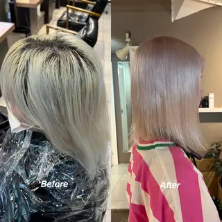 ロング カラー daiki 原宿のヘアスタイル