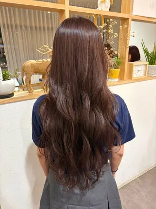 カラー merc.🧸🫧 平山莉子のヘアスタイル