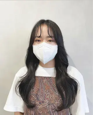 ロング ❤︎︎韓国ヘア❤︎︎ 𝑺𝒉𝒊𝒉𝒐のヘアスタイル
