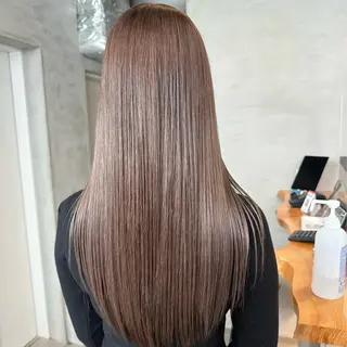 ロング カラー 🌜韓国/艶髪/縮毛 /kokoro🌛のヘアスタイル