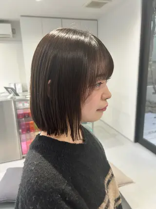 ミディアム 急募/ブリーチモデル /🦋/まゆのヘアスタイル