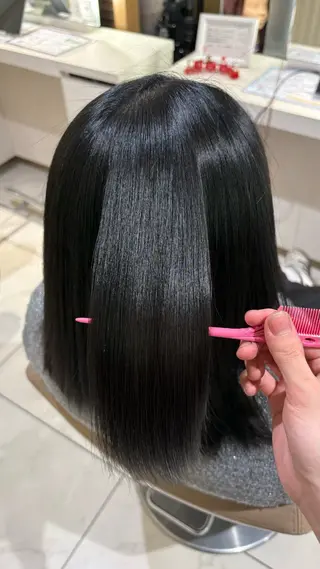 ミディアム カラー 菅野翔汰/髪質改善 /髪質改善カラーのヘアスタイル