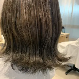 ミディアム 西岡 優太のヘアスタイル