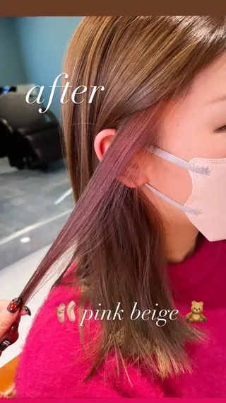 カラー ✨️💎山口 真依💎✨️のヘアスタイル