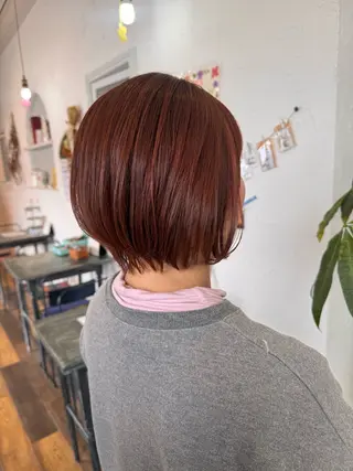 ショート 🌸小掛🌸 豊橋外国人風カラーのヘアスタイル