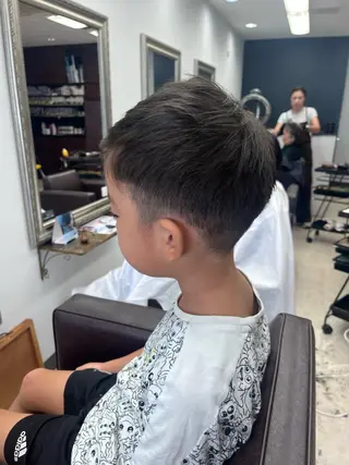 ショート メンズ キッズ Crescere所属・小島 凜のヘアスタイル