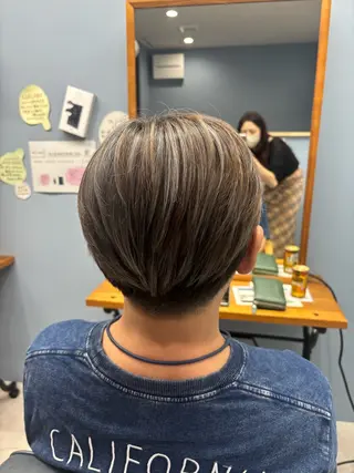 ショート カラー remile西台店所属・つばた みゆ🦋のヘアスタイル