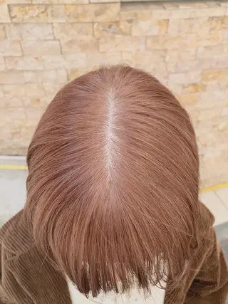 ミディアム カラー 🌿nudeカラー/ レイヤー/藤原🌿のヘアスタイル