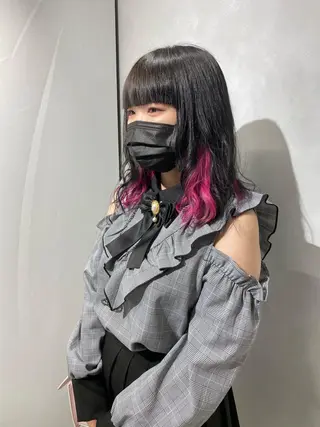 カラー 髪質改善/縮毛矯正 レイヤー/松川匠のヘアスタイル