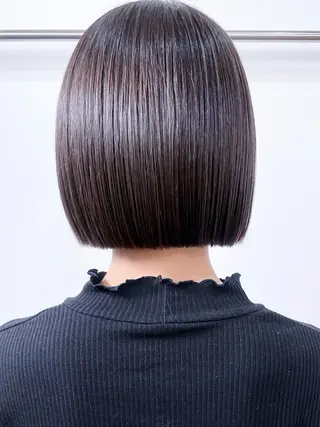 ミディアム こむぎ/ky-go6 ボブ/レイヤーのヘアスタイル