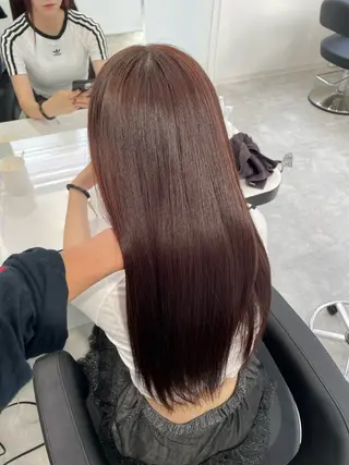 ロング カラー エフェクトブリーチ／ レイヤーカット／翔のヘアスタイル