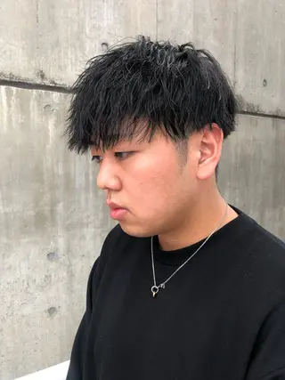 パーマ メンズ 🔥メンズ圧倒的人気 ROOOMEN松田隆のヘアスタイル