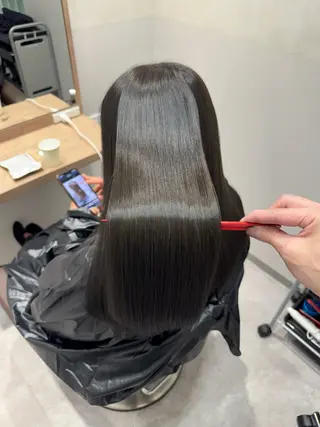 ロング SALOWIN 栄３丁目店所属・福田 修平💎 髪質改善/美髪矯正のヘアスタイル