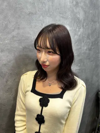 カラー フィーネ原宿所属・原宿/モデル募集/ なつき🥀のヘアスタイル