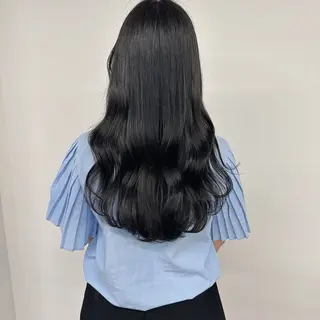 ロング カラーモデル募集/ 小山栞のヘアスタイル