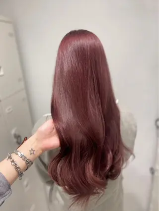 ロング カラー 🎀暖色/ラベンダー /paru🤍のヘアスタイル