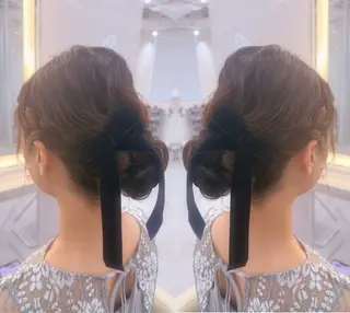 ヘアアレンジ 秋葉原コットン所属・ヘアセット 🤍AIRA🤍のヘアスタイル