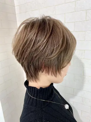 ショート 神野 雅樹のヘアスタイル